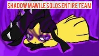 Shadow Mawile runs through an entire team season 8 go battle league #shorts