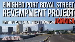 Finished Port Royal Street Revempment Project Jamaica