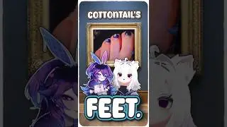 Filian REVEALS Cottontail's FEET! #filian #cottontail #vtuberclips