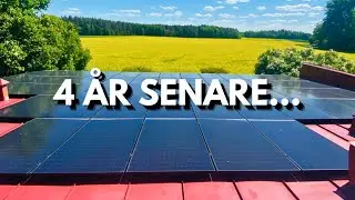 Solceller 4 &aring;r senare: S&aring; h&auml;r mycket har jag tj&auml;nat & sparat 