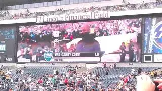 Eagles alumni introduction at trainingcamp