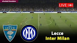 🔴In Diretta- Lecce vs Inter Milan | Serie A 2025/26 | eFootball PES21 Simulation
