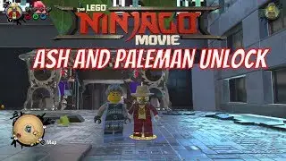 The LEGO Ninjago Movie Video Game Ash and Paleman Unlock Location and Free Roam Gameplay