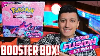 Fusion Strike BOOSTER BOX PULL RATES are BRUTAL! (New Pokemon Card OPENING!)