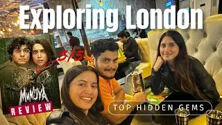 DAY OUT in LONDON || Munjya movie review, trying out indian food, exploring London and more