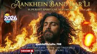 Aankhein Band Kar Li | آنکھیں بند کر لی | Heart Touching Sufi Kalam  Ishq ka Sajda By qadri official