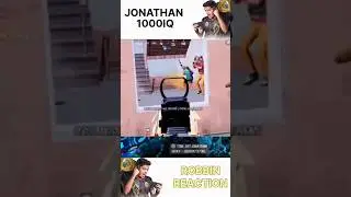 Jonathan use their 1000 IQ .🎯🤯 #shorts #bgmi