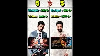 John Abraham vs Jr NTR Top 10 Highest Grossing Movie Comparison Video 🔥📸