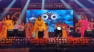 #My daughter 's dance programme in ranpur mahotsav.....#shrikshetra dham....