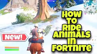 How to Ride Animals in Fortnite (boar,wolf)
