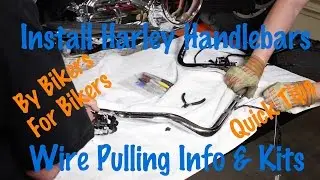 Pull Wires Through Harley or Motorcycle Handlebars-Kits, Tips, Tricks-Motorcycle Biker Podcast