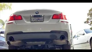 BMW F10 535i M sport Muffler / Resonator delete