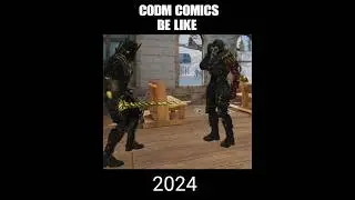 CODM Comics In A Nutshell Since Then And Now 😂💀 (2020-2024) #shorts #cod