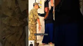 When soldiers surprise their mothers&hellip; the moments overflow with emotion 😭❤️ #military#mom#surprise