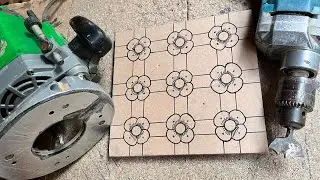 MDF Flowers ODS Design 2025 | Router Machine Jali Cutting | UK&ndash;India Trending Wood Carving Pattern