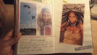 Collage Glue Book ||  Hair Journal Vols 3 & 4