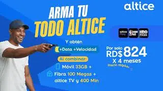 Todo Altice te da m&aacute;s data y m&aacute;s velocidad