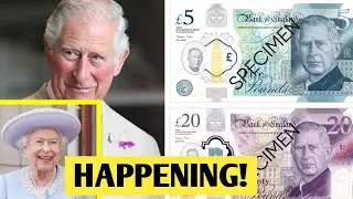 HISTORIC! First BankNotes with King Charles' Name and Face  on Them Are UNVEILED | MUST WATCH 😱