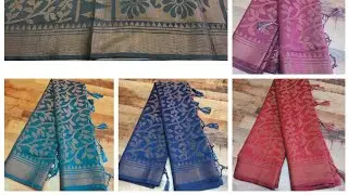 Linen Brasso sarees just for 1250/-