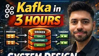 Kafka in 3 Hours | System Design | Kafka vs Message Queue | Topic, Partition, Consumer Explained