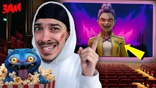 DO NOT WATCH ALL K-POP DEMON HUNTER MOVIES AT 3AM !! (secret squid games colab!)