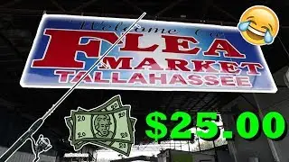 $25 Flea Market Fishing Challenge!!!