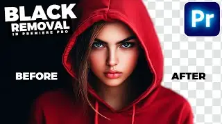 How To REMOVE A Black BACKGROUND In Premiere Pro