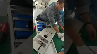 LED solar street light motion sensor installation 1 Esavior AIO integrated solar led street light