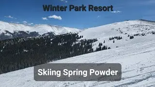 Skiing Powder at Winter Park's Cirque and Eagle Wind Territory