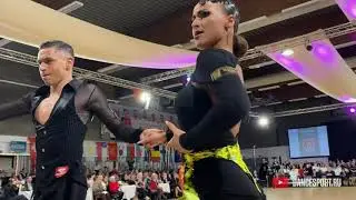 Moldovan Paul - Tatar Cristina ROU | Cha Cha Cha | WDSF WO Latin | Antwerp Diamond Cup 2020
