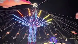The Nordic Tower (N&uuml;lken) - Onride - nachts 