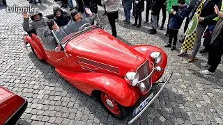 Ze zámku na hrad - jarní jízda veteránů - Oldtimer Club Helfštýn - 30.4.2023 - 3.část