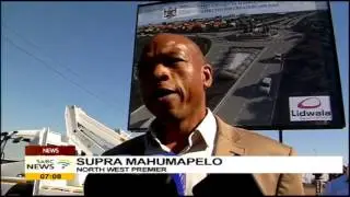 Supra Mahumapelo launched a multi - million rand road construction