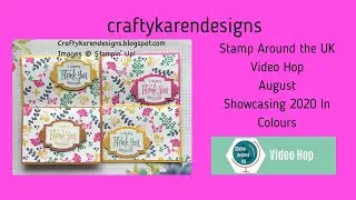 Stamp Around the UK Video Hop - Showcase the 2020 In-Colours