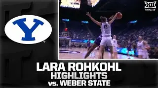 Lara Rohkohl Drops 18 Points vs. Weber State