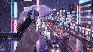 Japanese Neon City Rain 🌧️ Lofi Chillhop for Study & Focus