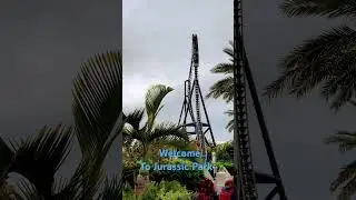 VelociCoaster at Jurassic Park inside Universal Studios Islands of Adventure in Orlando