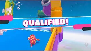 fall guys ep 1 gold metal on the first round!