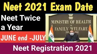 neet 2021 latest news| neet 2021 exam date| Neet 2021|Neet 2021 registration date|Nta neet 2021 news