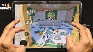 Bgmi 4.2 update 🔥 iPad 11th generation bgmi test ❤️ bgmi Handcam / best sensitivity 👍