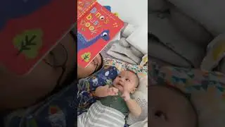 baby 3 months reading time