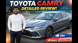 🚗 New Toyota Camry 2025 | Luxury Sedan ka Real King? | Full Review & Drive Impression 🔥