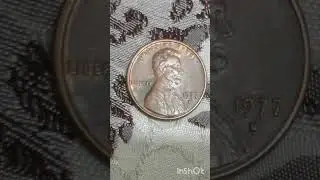 out of center and error👉ONE CENT 1977D LINCOLN AMERICA