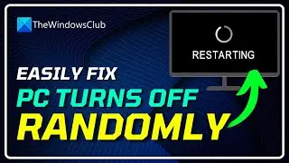 How to Fix Windows 11/10 PC Turns Off Randomly | Fix Randomly or Unexpectedly SHUTDOWN [SOLVED]✅👍