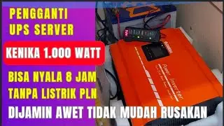 pemasangan inverter KENIKA 12v 1000 watt low frekuensi