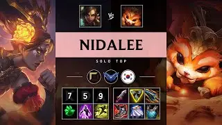 Nidalee Top vs Gnar - KR Diamond Patch 25.18