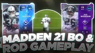 GOM PAST BO JACKSON & ROD WOODSON ARE INSANE! MADDEN 21 GHOST OF MADDEN PAST! GOM BO JACKSON