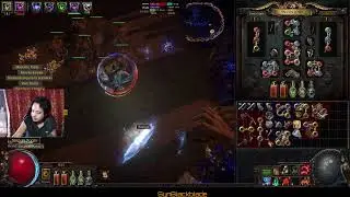 LIVE! Path Of Exile Testing Stone Golem with 2x Cold Iron Point