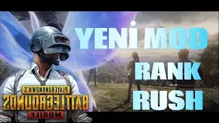 YENİ MOD +RANK+RUSH !! PUBG MOBİLE LİVE