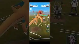 💥Mega Charizard  Y Vs Mega Houndoom, PVP Batalla de Fuego en Pok&eacute;mon Go💥 #Pokemongo #pok&eacute;mon #short